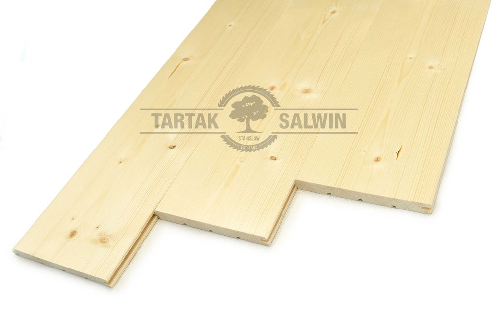 Deska podbitka, elewacja, świerk syberyjski, kls. AB PREMIUM 19x171