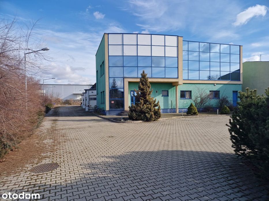 Hala produkcyjno-magazynowa 1090m² z działką 5810m²