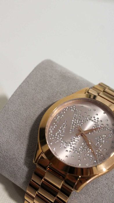 Relógio Michael Kors rosa dourado