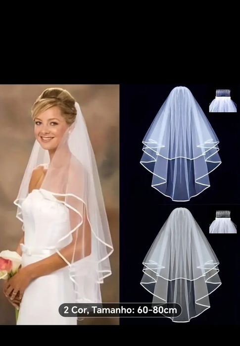 Véu noiva branco