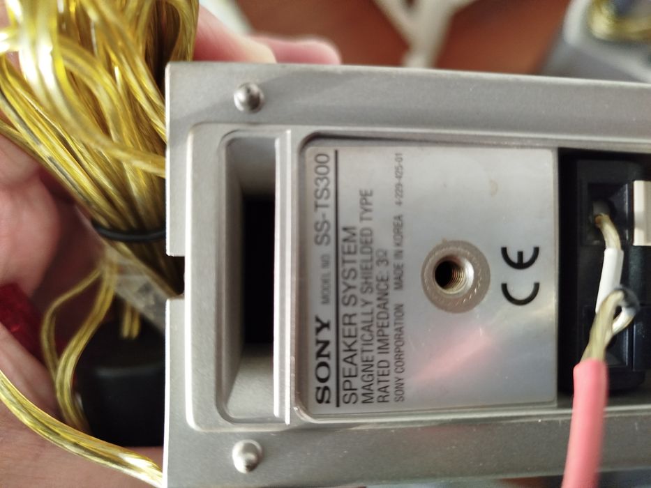 Sistema colunas SONY