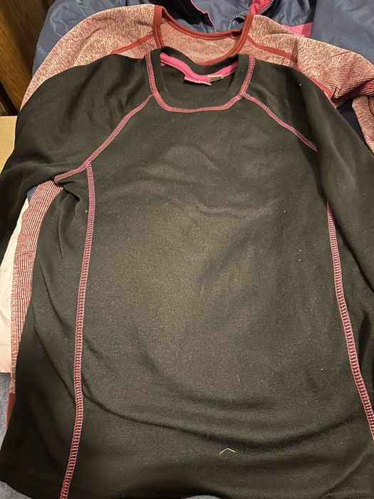 kurtka narciarska, bielizna termiczna bluza 158/164