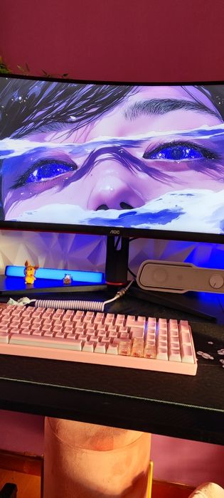 Monitor gaming ultrawide AOC