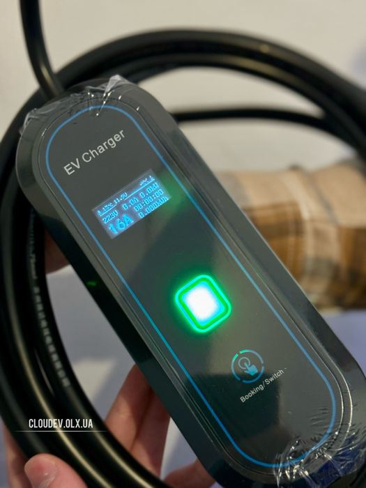 EV Charger 32A 7,2кВт, 16A 3,5кВт потужні домашні зарядки для Tesla
