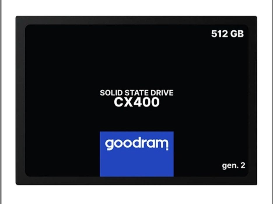 Ssd GoodRam 512gb CX400 - новий на гарантії