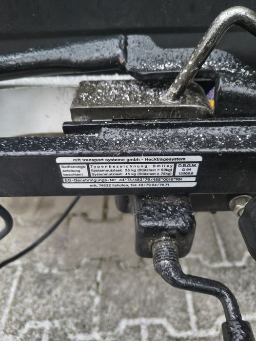 Bagażnik rowerowy na hak