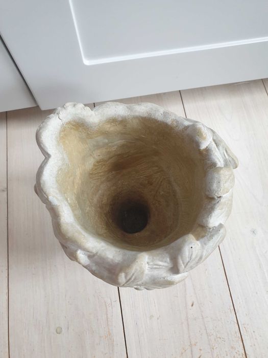 Doniczka ozdobna głowa popiersie osłonka