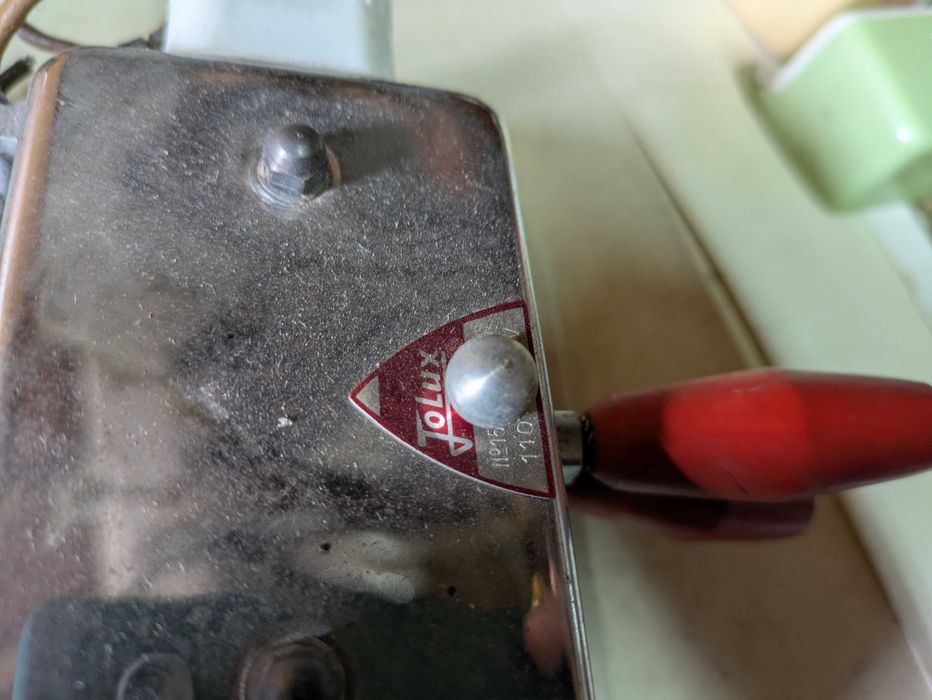 Máquina waffles antiga