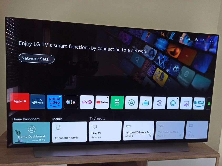 Smart TV OLED LG 55" OLED55C16LA. Oportunidade ÚNICA!!!