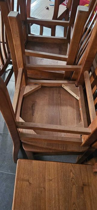 Cadeiras Madeira 150 unidades