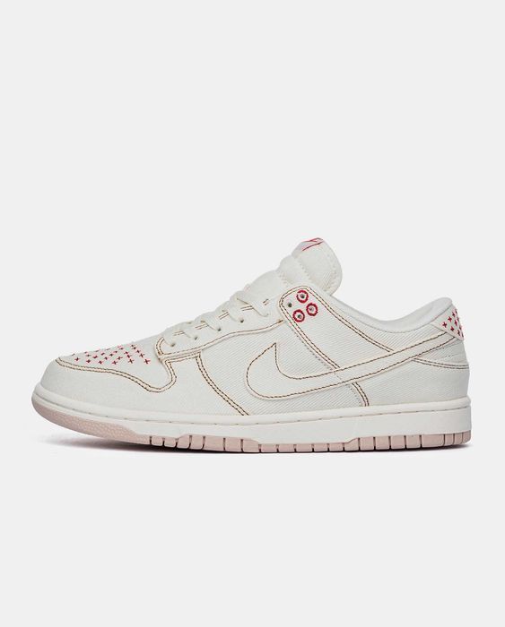 Мужские кроссовки Nike Dunk Low 'Sashiko - Light Orewood Brown' 41-45