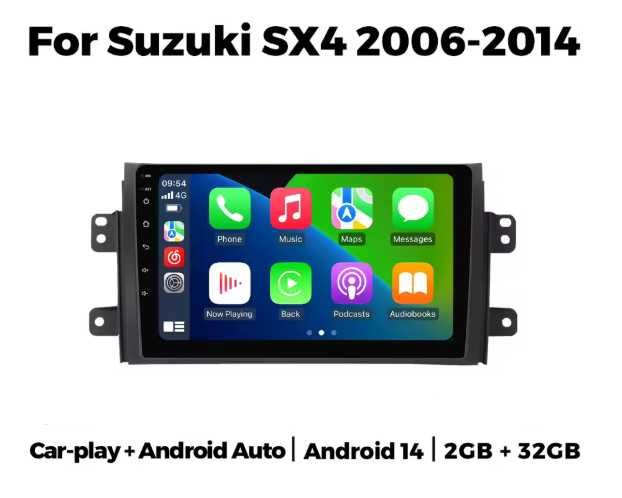 Штатна Магнітола Suzuki SX4 SX-4 android магнитола 2/32 2006-2014