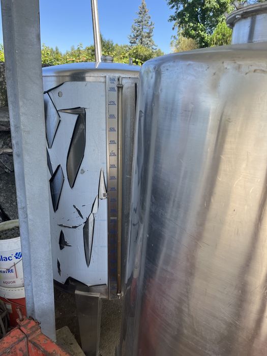 Cubas inox 500 litros