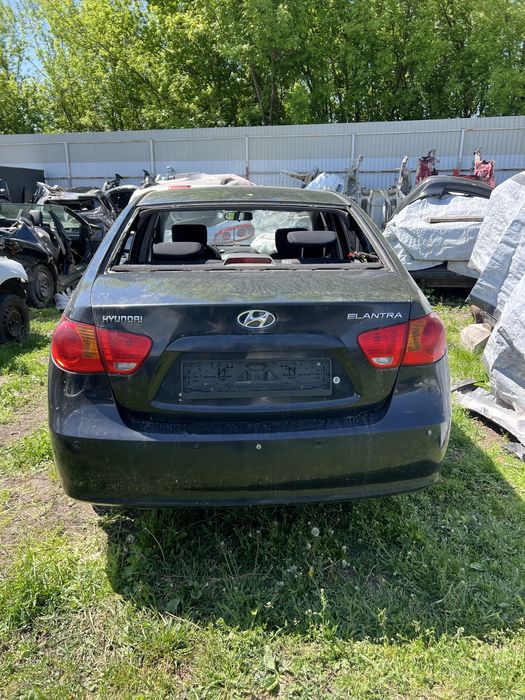 Бампер задній, Hyundai Elantra 2008  HD