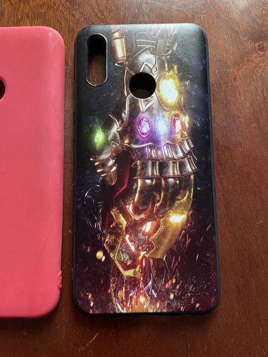Capas para Huawei P Smart 2019 Vermelho e Marvel Avengers