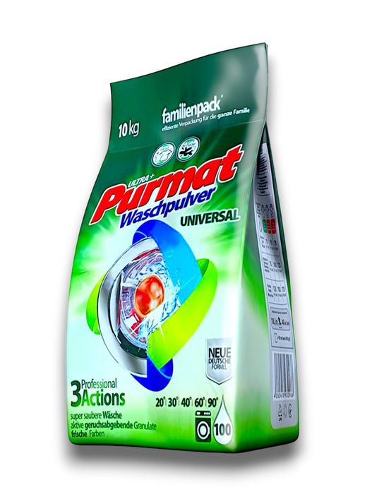 Пральний порошок Purmat 10 кг. , Universal та Color
