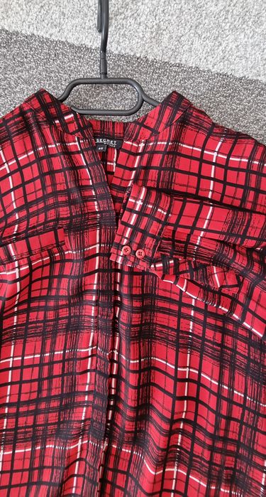 Damska koszula w krate