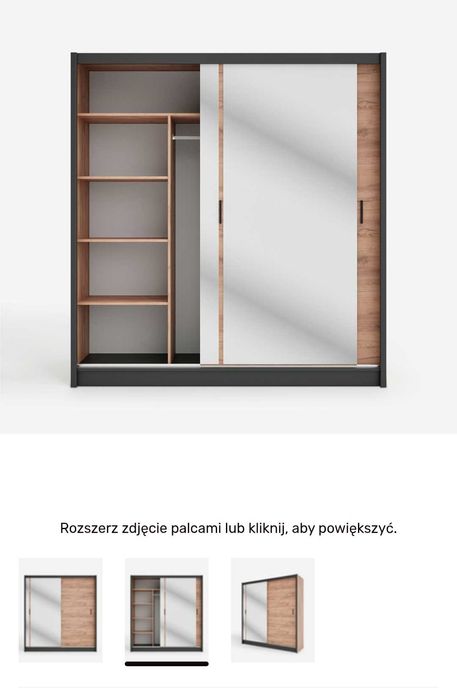 Szafa przesówane drzwi