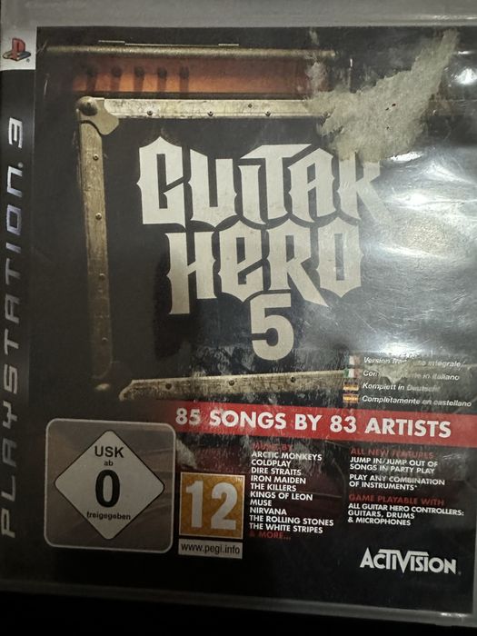 Playstation 3 + 5 jogos