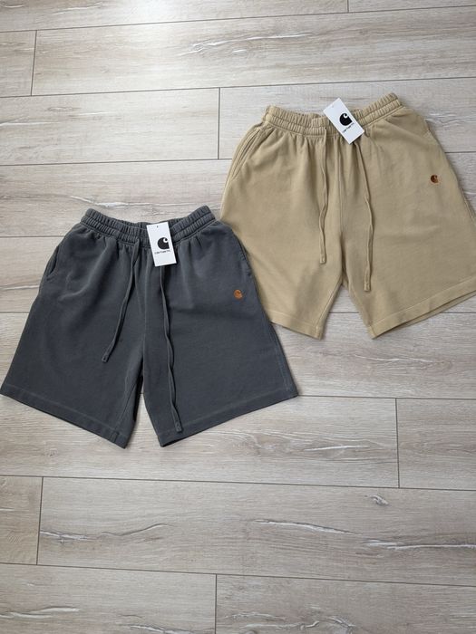 Шорти кархарт бежеві / шорти carhartt бежеві