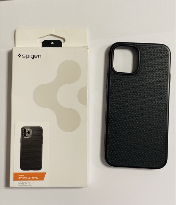 Чохол Spigen Liquid Air для Iphone 12/ 12Pro ориг, як новий