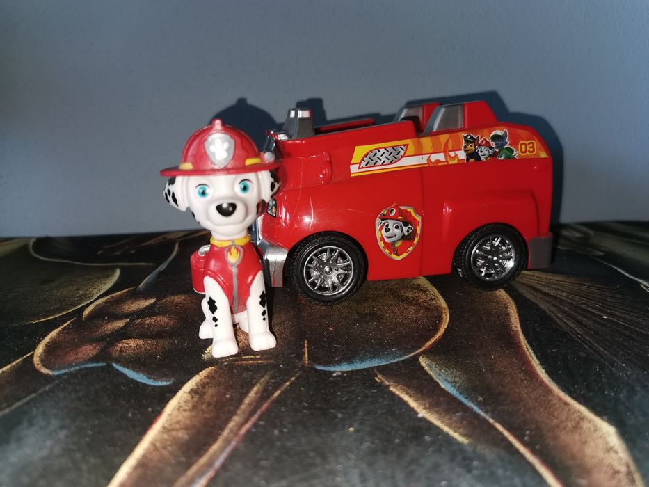 Pojazd psi patrol marchall, wóz strażacki Marchall.