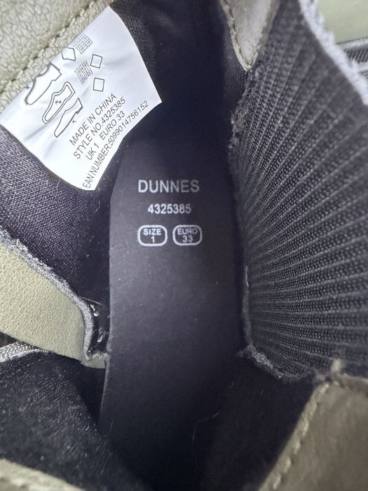 Чобітки НОВІ Dunnes Черевики Осінні 33розмір