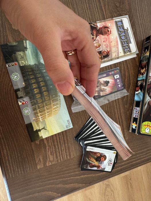 Expansão líderes/leaders de 7 wonders