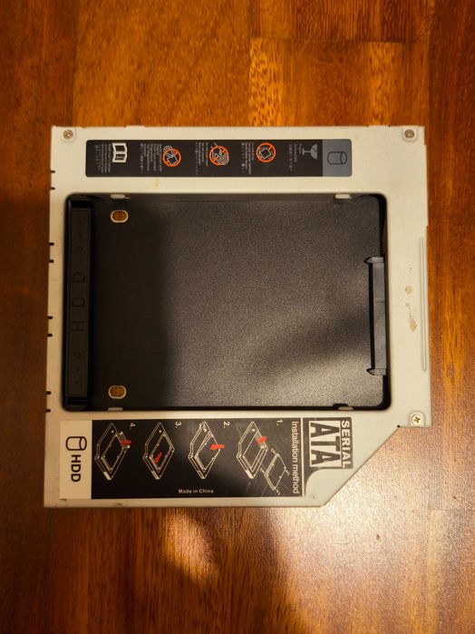 Adaptador DVD para disco SATA para Portátil