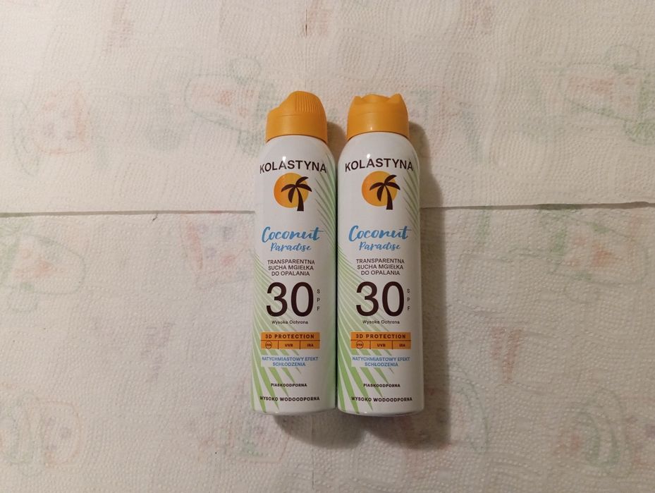 Kolastyna Sun Sucha Mgiełka do opalania 30 spf 150ml 2 szt.