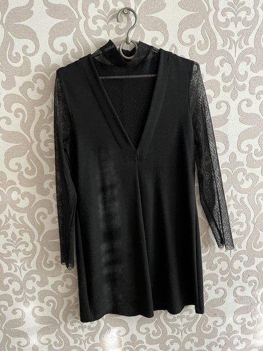 Черное платье ZARA