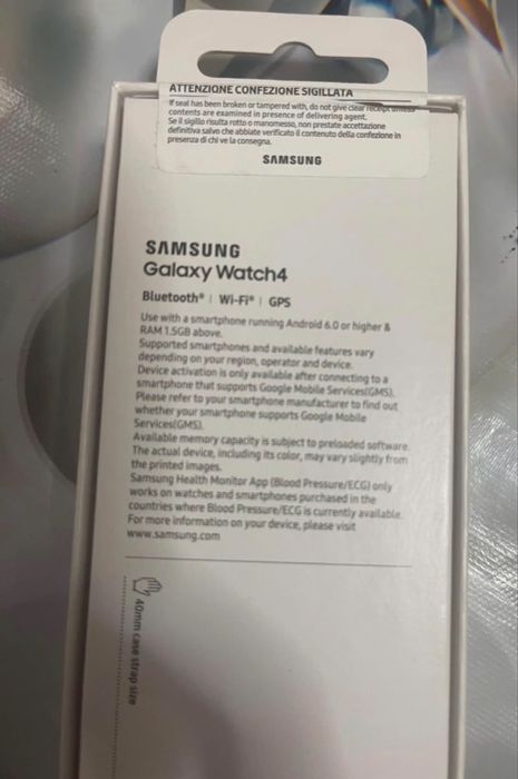 Relógio Samsung  galaxy watch4