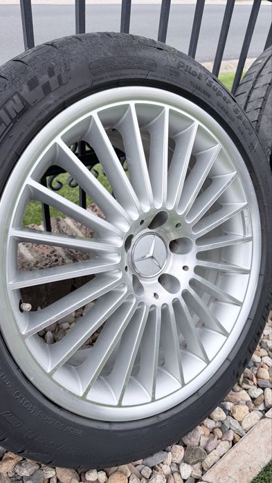 Felgi 18” Meecedes SL55 AMG 2004, A2304011502 komplet, bardzo dobry stan
