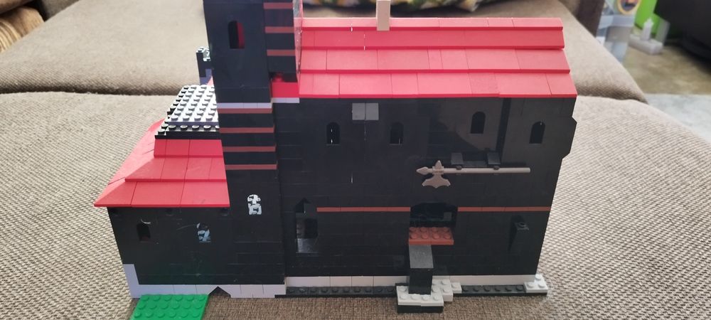 LEGO zamek. Projekt własny. Duży.