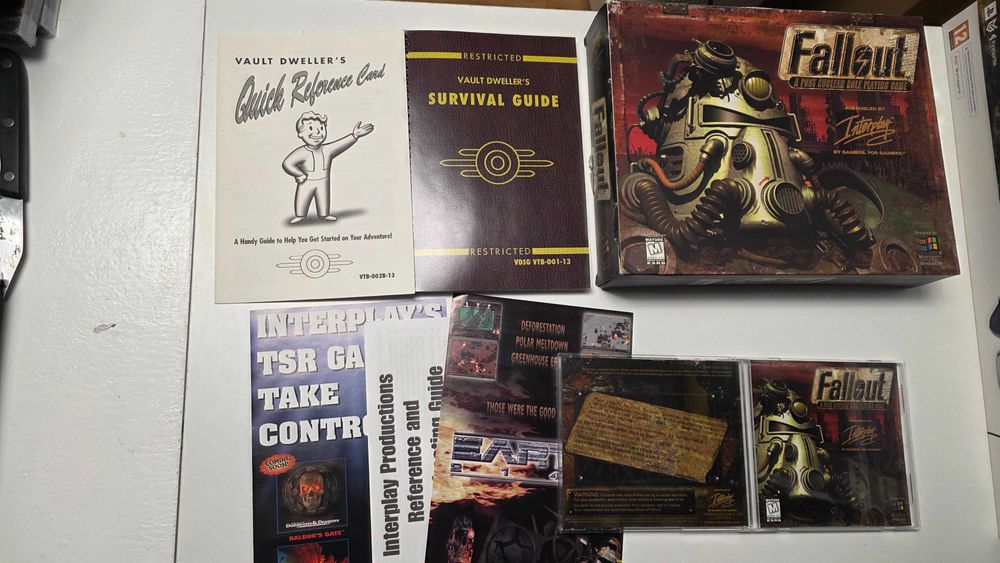 PC Fallout premierowe wydanie big box