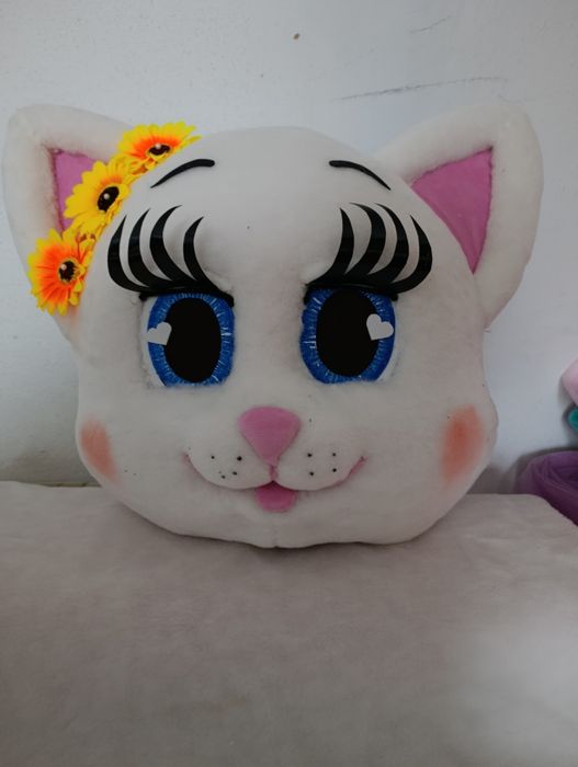 Продам голову котика до ростового костюма