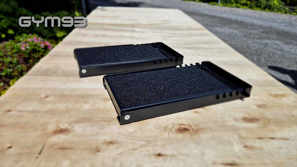 Deska do wspięć na palce regulowana Calf Raise Board Stalowa