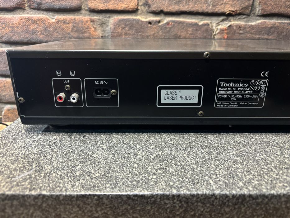 Odtwarzacz CD Technics SL PG 580 A