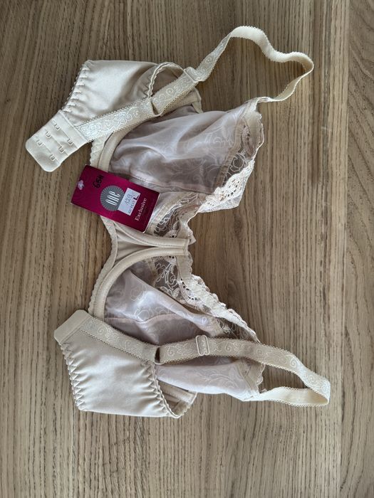 Biustonosz nowy 65H beżowy polskiej firmy One