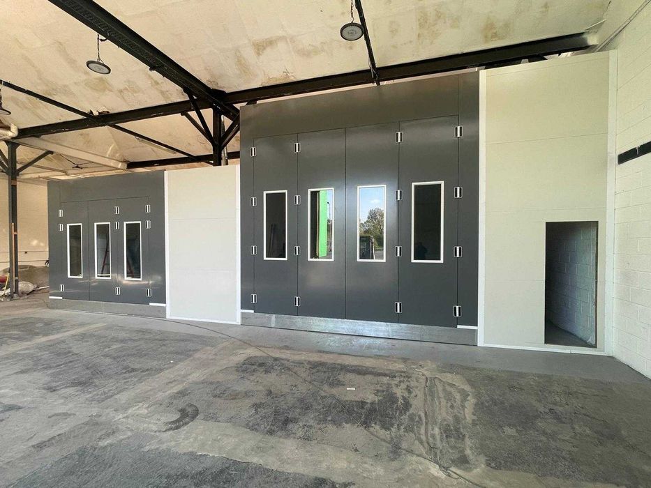 Kabina lakiernicza 8,125x4,65m ABC-Group komora lakiernia malarnia