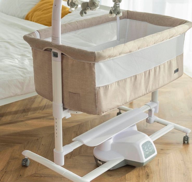 Дитяче ліжечко 3 в 1 Carrello Bloom для новонароджених.