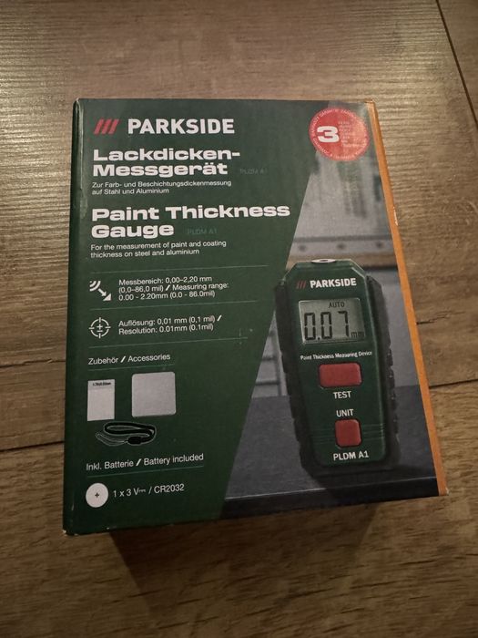 PARKSIDE PLDM A1 Miernik grubości lakieru