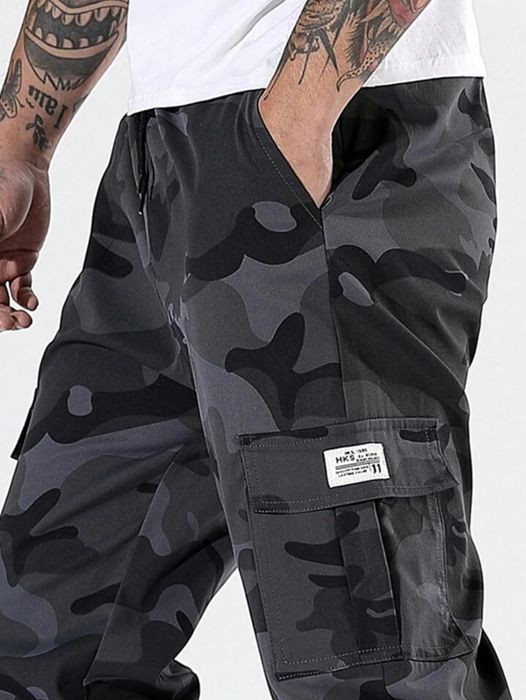Штани SHEIN Camouflage NAVY розмір M/L