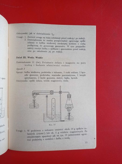 BIOFIZ, Zestaw do ćwiczeń z chemii, IV 1-24a