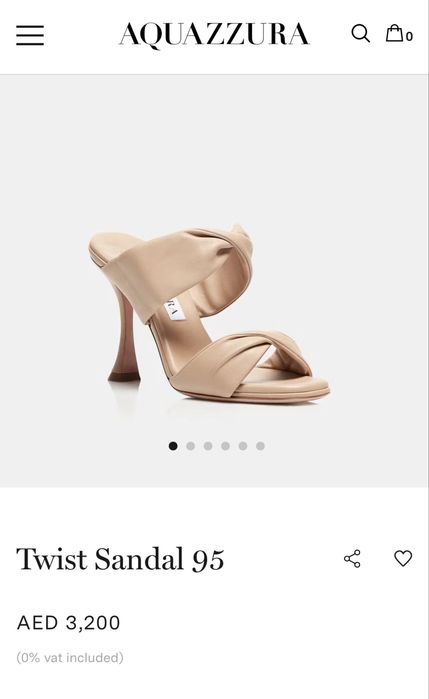 Босоножки Aquazzura оригинал