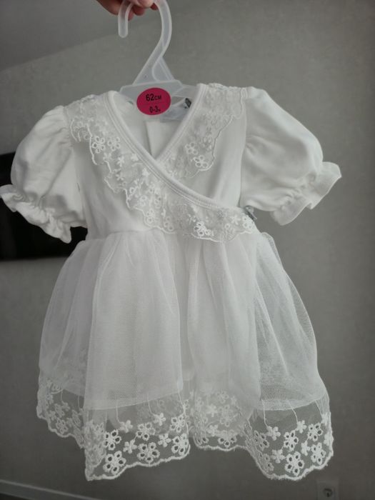 Святкове плаття на дівчинку 0-3 (62-68)