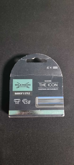 Касети для гоління Wilkinson Sword The Icon 4 шт змінні леза 5 лез Barbers Style картриджі для станка бритви сменные кассеты