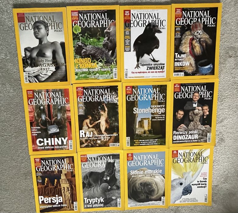 National Geographic Polska, 1-12.2008