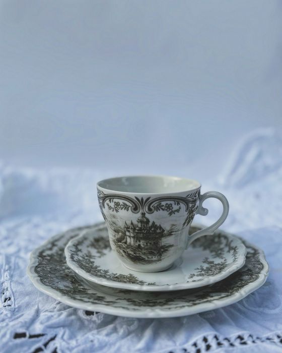 Посуда  винтаж Seltmann Weiden холмы рейна  в идеале