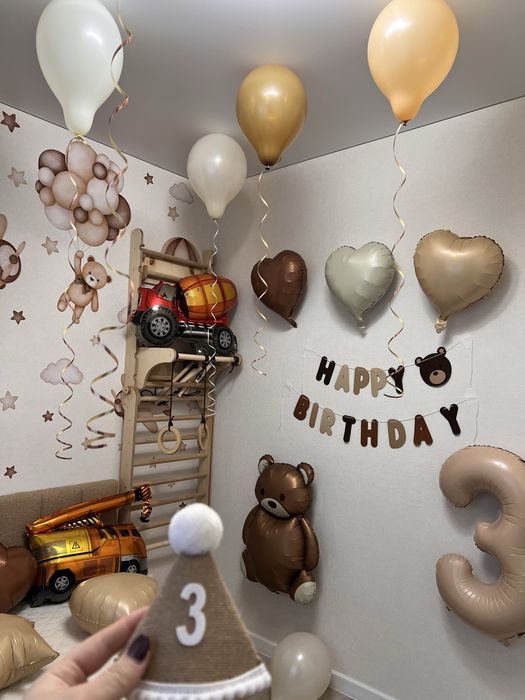 Кульки  надувні на 3 роки